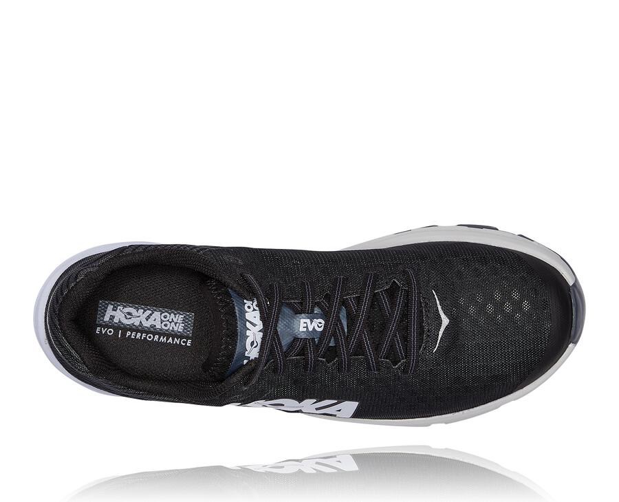 Hoka One One Koşu Ayakkabısı Kadın Siyah/Beyaz - Evo Carbon Rocket - RQ4127859